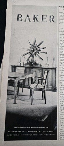 1956 baker mid century - 1956,